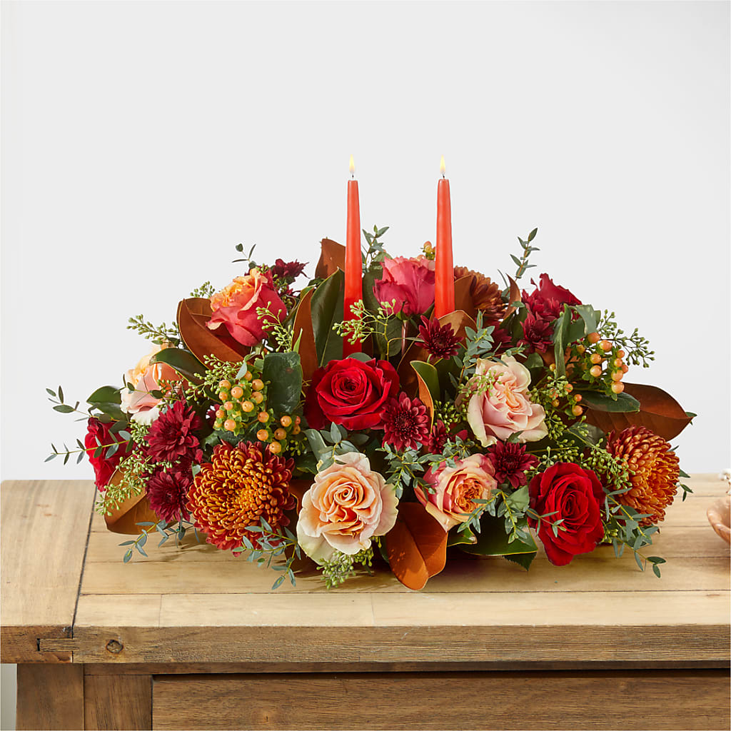 Gather Near Centerpiece –  Mulberry Florist And Gift Shop, Elizabethtown KY