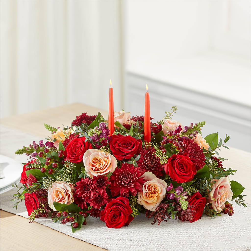 Most Thankful Centerpiece –  Mulberry Florist And Gift Shop, Elizabethtown KY