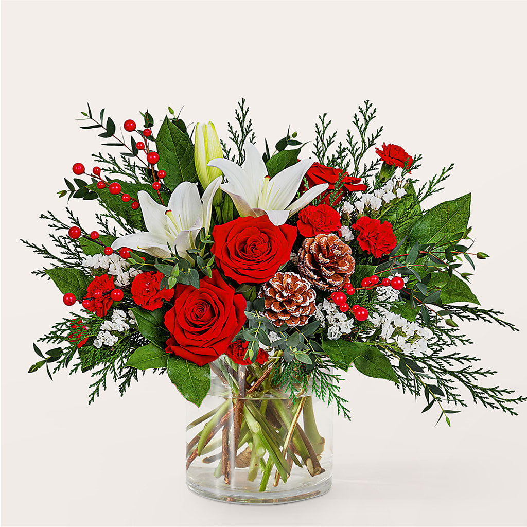 Best in Snow Bouquet –  Mulberry Florist And Gift Shop, Elizabethtown KY